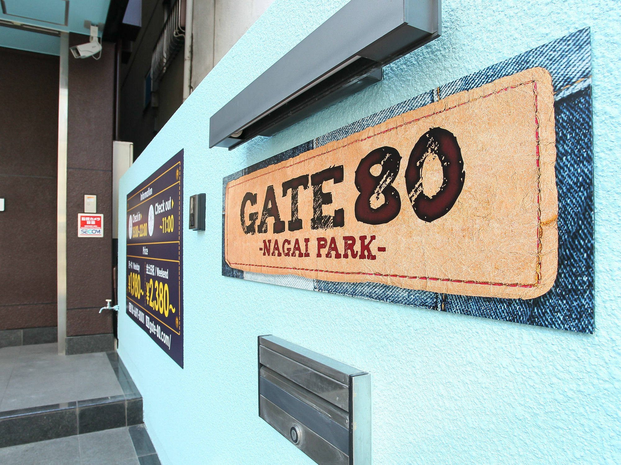Gate 80 Hostel Oszaka Kültér fotó