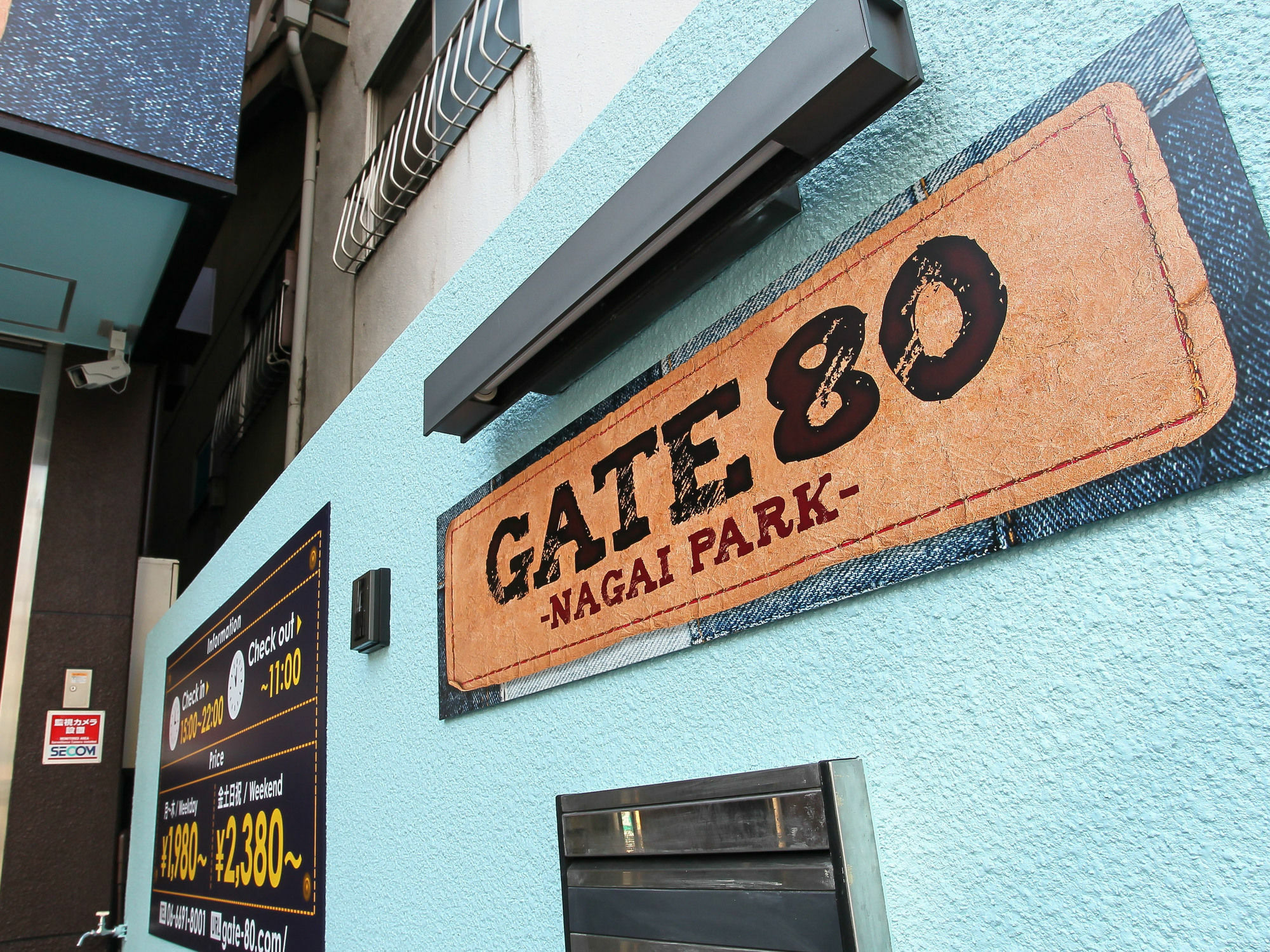 Gate 80 Hostel Oszaka Kültér fotó